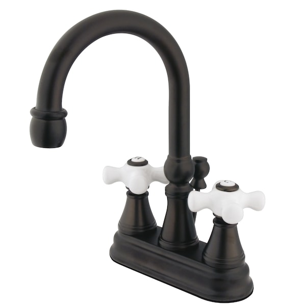 4" Centerset Bathroom Faucet, Oil Rubbed Bronze
